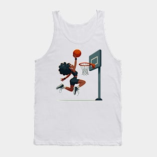 Female basketball player Tank Top